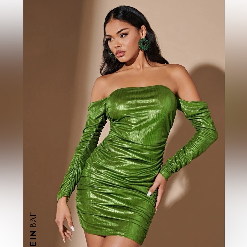 Green Mini Dress